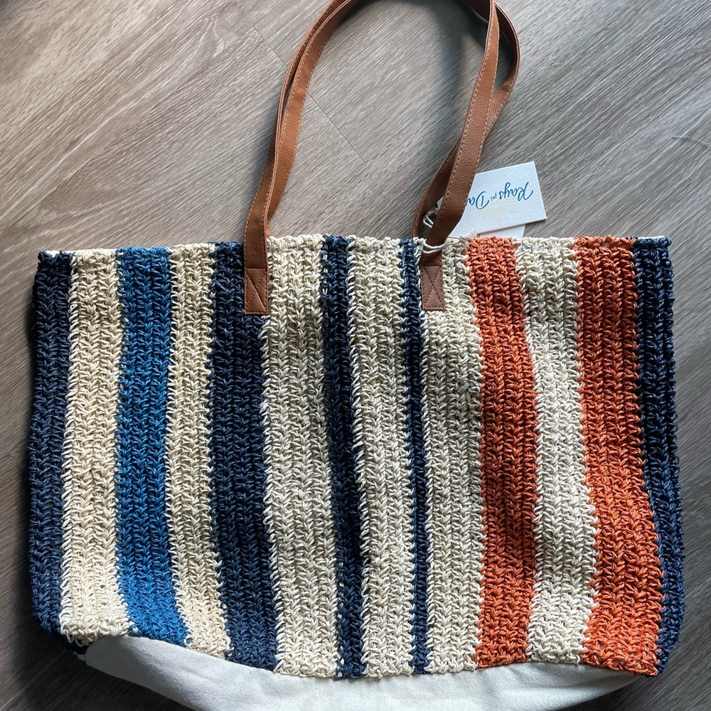 Rays for Fays beach bag